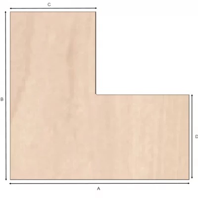 Type A MDF Shape Cut to Size