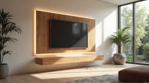 Egger H1181 ST37 Tobacco Halifax Oak TV Back Panel