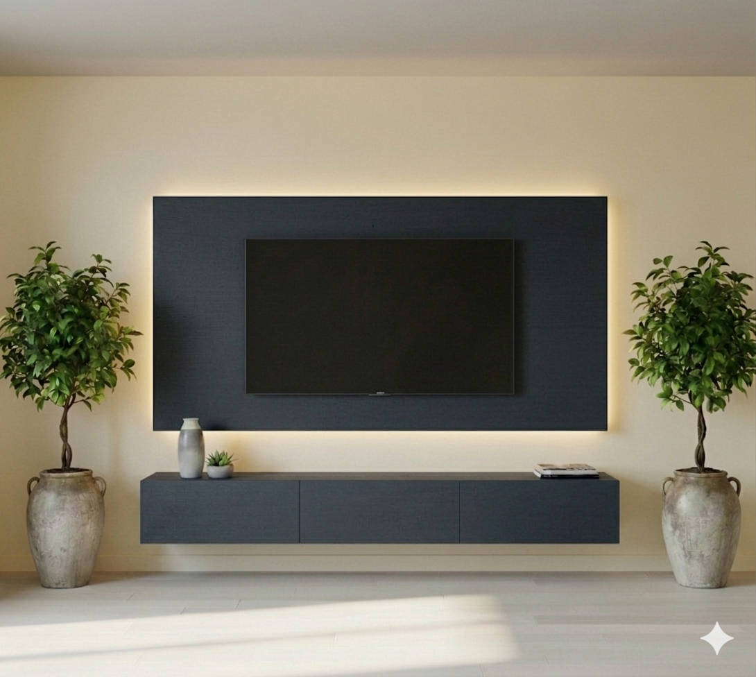TV Back Panel Indigo Blue U599 TM