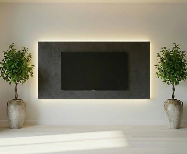 TV Media Wall Panel